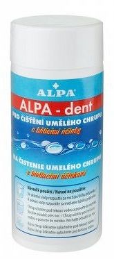 Alpa Dent prípravok pre čistenie umelého chrupu 150 g