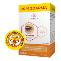 Aporosa Ostrovid Lutein+vit.E+Omega-3 100+20 kapsúl