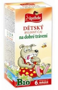 Apotheke Bio bylinný na dobré trávenie 20 x 1,5 g