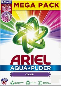 Ariel Prášok Na Pranie Color Aqua Puder 5,2 kg 80 PD