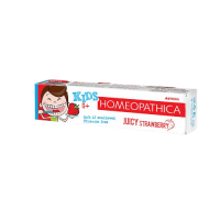 Astera Homeopathica Zubná pasta 0+ Šťavnatá jahoda 50 ml