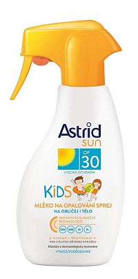 Astrid Dětské mléko na opalování ve spreji OF30 Sun 200 ml