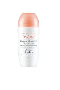 Avene Body Deodorant Efficacite 24h roll-on deodorant pre citlivú pokožku 50 ml