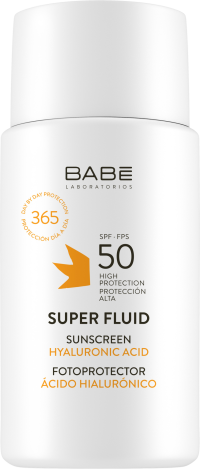 Babé Super Fluid SPF50 číry fluid s ochranným faktorom pre všetky typy pleti 50 ml
