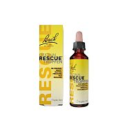 Bachovy originální květové esence Krízové kvapky Rescue Remedy s alkoholom 20 ml