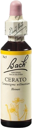 Bachovy originální květové esence Rožec Cerato 20 ml