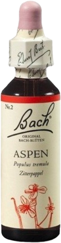 Bachovy originální květové esence Topol osika Aspen 20 ml