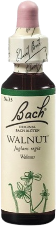 Bachovy originální květové esence Vlašský ořech Walnut 20 ml