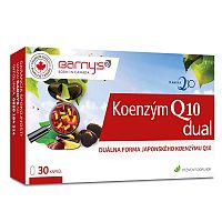 Barny´s Koenzým Q10 dual 60 mg 2 x 30 kapsúl