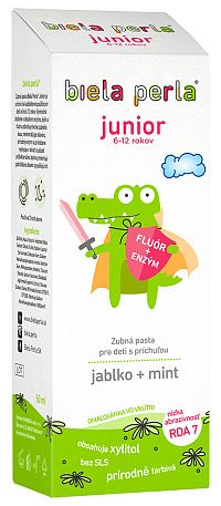 Biela perla Junior zubná pasta 6-12 rokov 50 ml