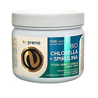 Bio Nupreme Chlorella + Spirulina 1500 tabliet