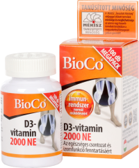 BioCo Vitamín D3 2000IU 100 tabliet