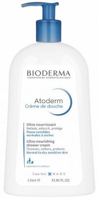Bioderma Atoderm výživný sprchový krém pre normálnu až suchú citlivú pokožku 1000 ml