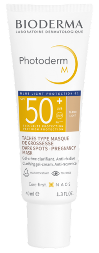 Bioderma Rozjasňujúci a zjednocujúcej gél-krém Photoderm M SPF 50+ 40 ml