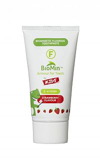 BioMin F gélová zubná pasta pre deti jahoda 37,5 ml