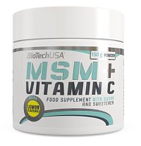 BioTech MSM + Vitamin C 150 g