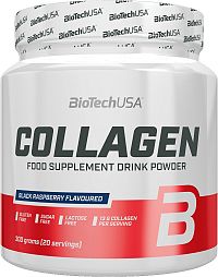 Biotech USA Collagen čierna malina 300 g