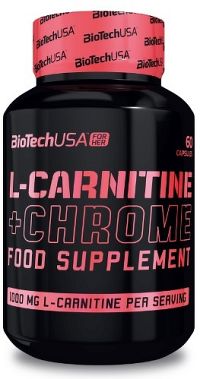 BioTech USA L-Carnitine + Chrome For Her 60 tabliet