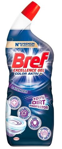 Bref Excellence Gel Color Activ+ Ocean tekutý WC čistič 700 ml