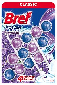 Bref Power Aktiv 4 Formula WC blok Lavender 3 x 50 g