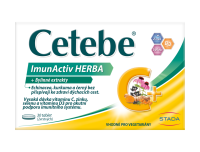 CETEBE ImunActiv Herba + Bylinné extrakty 30 tabliet