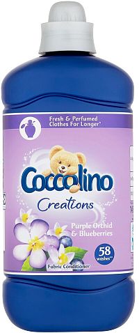 Coccolino Creations Purple Orchid & Blueberries koncentrovaná aviváž 58 dávek 1,45 l