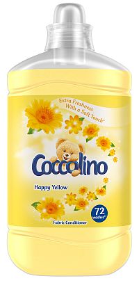 Coccolino Happy Yellow koncentrovaná aviváž 72 PD 1800 ml