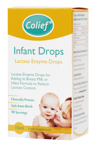 Colief Infant Drops Lactase Enzyme kvapky do mlieka 15 ml