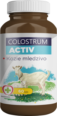 COLOSTRUM ACTIV Kozie Pharmed New 60 kapsúl