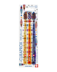 Curaprox CS 5460 ultrasoft Morská Edícia 3 ks