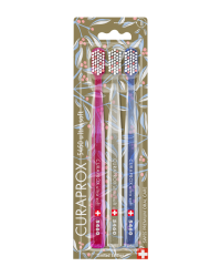 Curaprox CS 5460 ultrasoft Rastlinná Edícia 3 ks