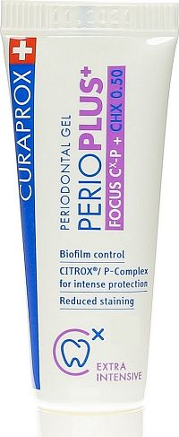 Curaprox gél Perio Plus+ Focus 0.5 CHX 10 ml