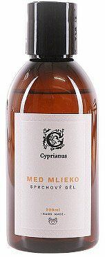 Cyprianus sprchový gél med a mlieko 200 ml