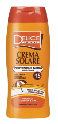 Delice Solaire Crema Solare SPF15 UVA&UVB opalovací krém 250 ml