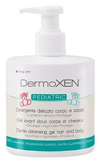 Dermoxen Pediatric čistiaci gél na telo a vlasy pre deti 300 ml