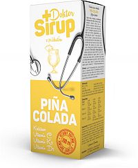 Doktor Sirup PINA COLADA kalciový sirup 200 ml
