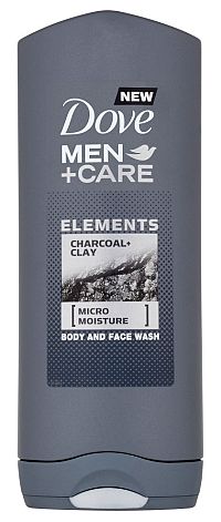 Dove Men+ Care Charcoal Clay sprchovací gél 400 ml