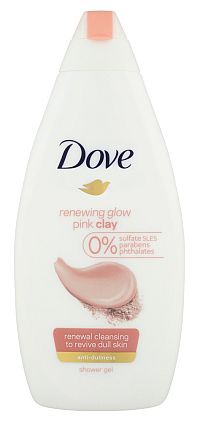 Dove Renewing Glow Pink Clay sprchový gél 500 ml