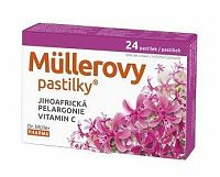 Dr.Müller Müllerovy pastilky s jihoafrickou pelargonií 24 ks