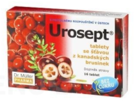 Dr.Muller Urosept s brusnicovým extraktom 16 tabliet