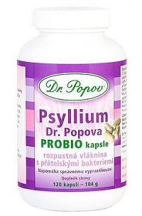 Dr. Popov Psyllium ProBio kapsúl 120