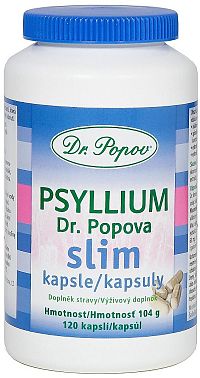 Dr.Popov Psyllium Slim 120 kapsúl