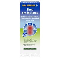 Dr.Theiss Sirup pre fajčiarov s lišajníkom rumančekom a medovkou 250 ml