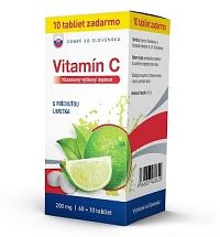 DZSK Vitamin C 200 mg Limetka 70 tabliet