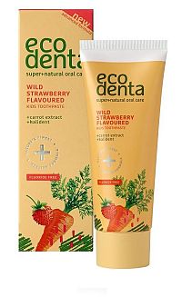 Ecodenta zubná pasta s jahodovou príchuťou pre deti (Wild Strawberry Scented Toothpaste For Children) 75 ml