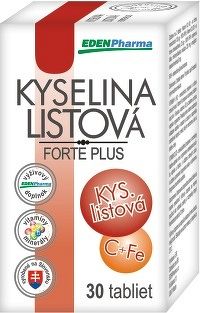 EDENPharma Kyselina listová forte plus 30 tabliet