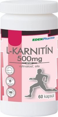 EdenPharma L-Karnitin 500 mg 60 kapsúl