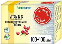 EdenPharma Vitamín C 1000mg 100tbl + 100tbl
