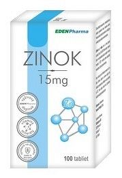 EDENPharma ZINOK 15 mg 100 tabliet