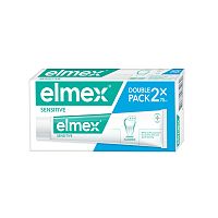 Elmex Sensitive zubná pasta pre citlivé zuby 2 x 75 ml